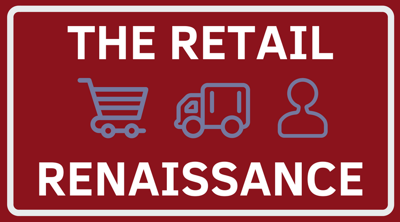 The Retail Renaissance | Worldlink Integration Group | Graphic title with retail icons