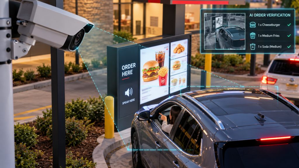restaurant network infrastructure for AI